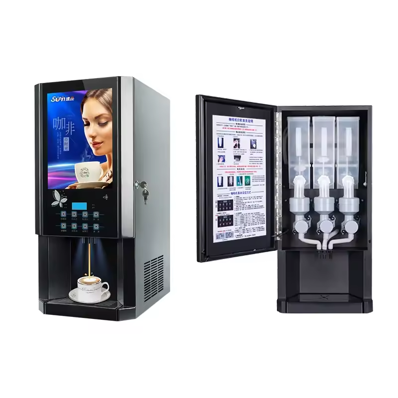 Coffee Tea Vending Machine - Máquina expendedora de café instantáneo y