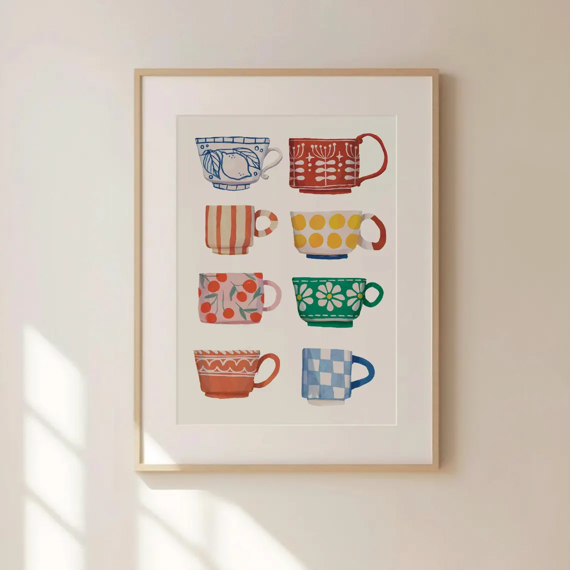 Coffee Tea Essentials - Impresión de taza de té, póster