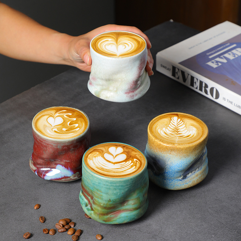 Coffee Tea Pictures - Tazas de café expreso de gres,