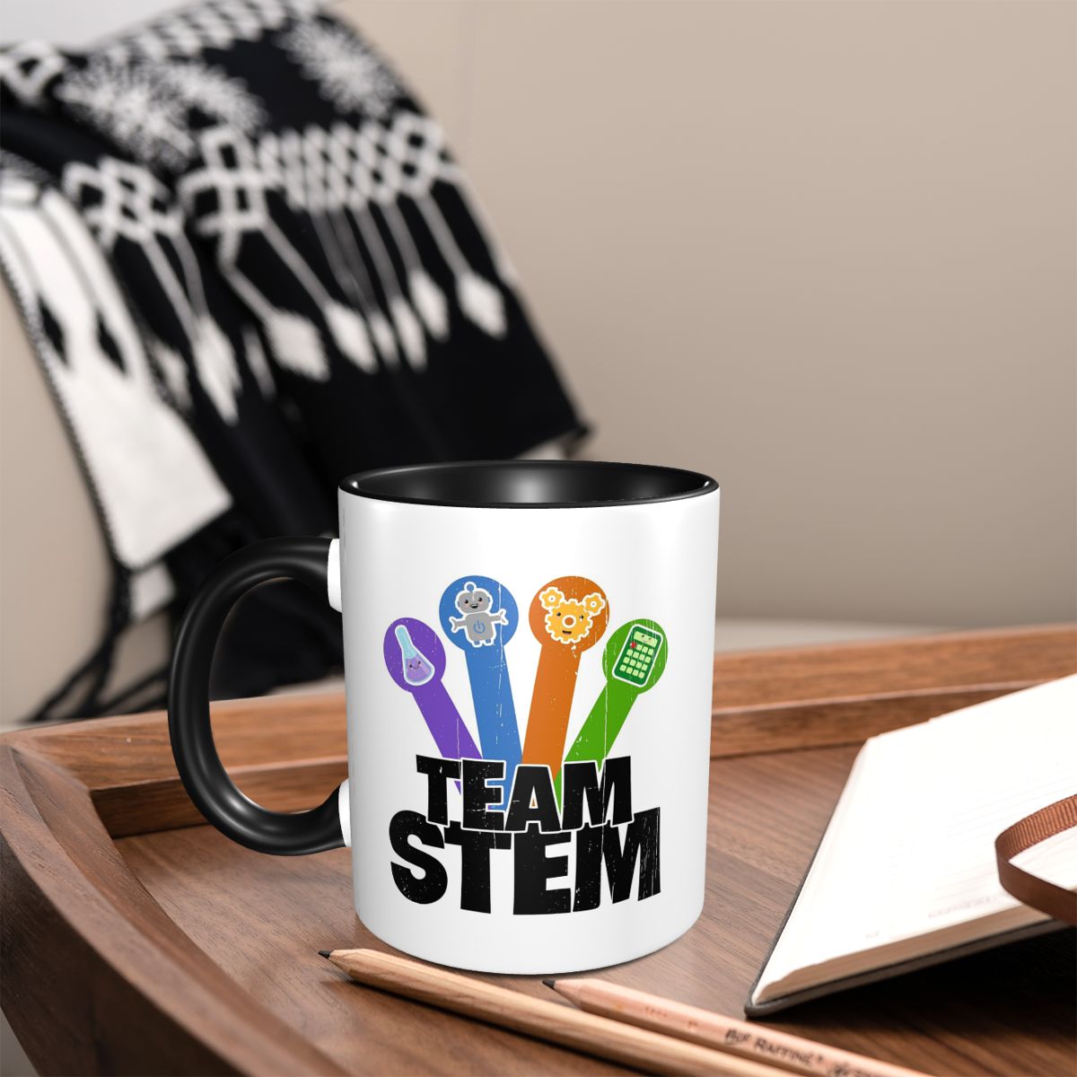 Coffee Tea Icon - Taza de Cerámica Divertida con Iconos