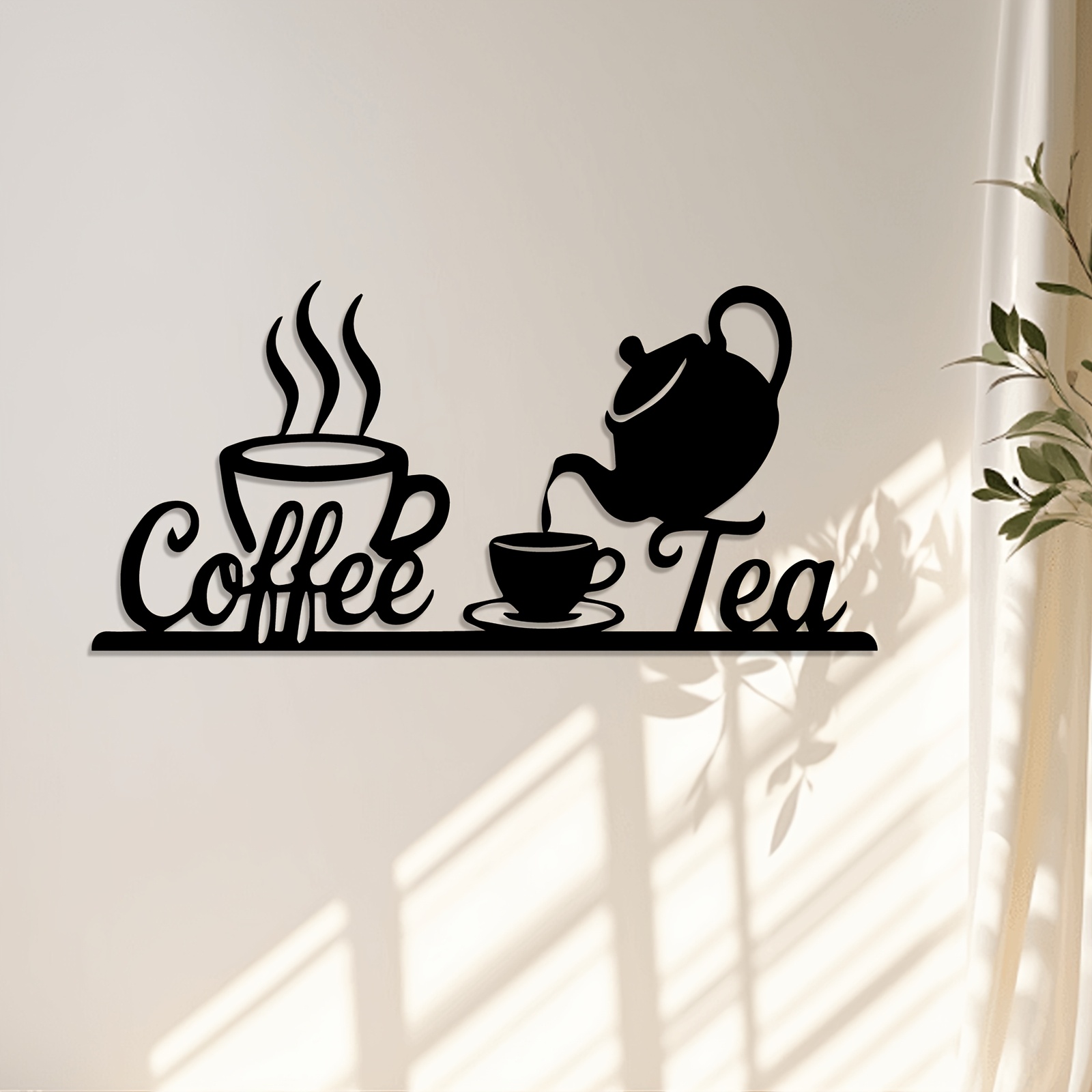 Coffee Tea Icon - Juego de 1 pieza de arte