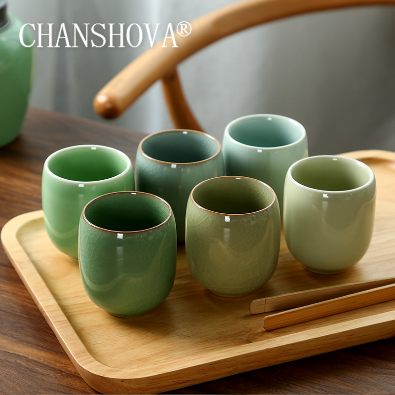 Coffee Tea Pictures - CHANSHOVA-Juego de tazas de té de