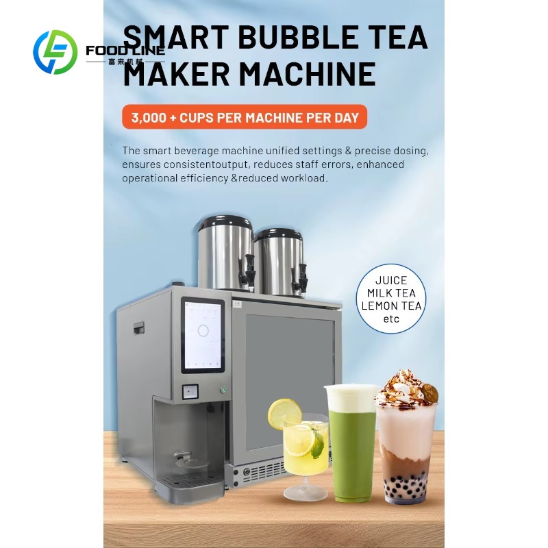 Coffee Tea Vending Machine - Máquina Expendedora de Té Boba Inteligente,