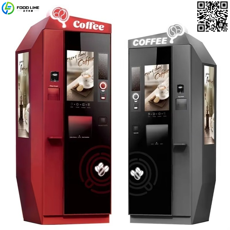Coffee Tea Vending Machine - Máquina expendedora de bebidas frías y