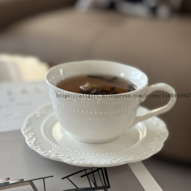 Coffee Tea Pictures - Juego de tazas y platos de