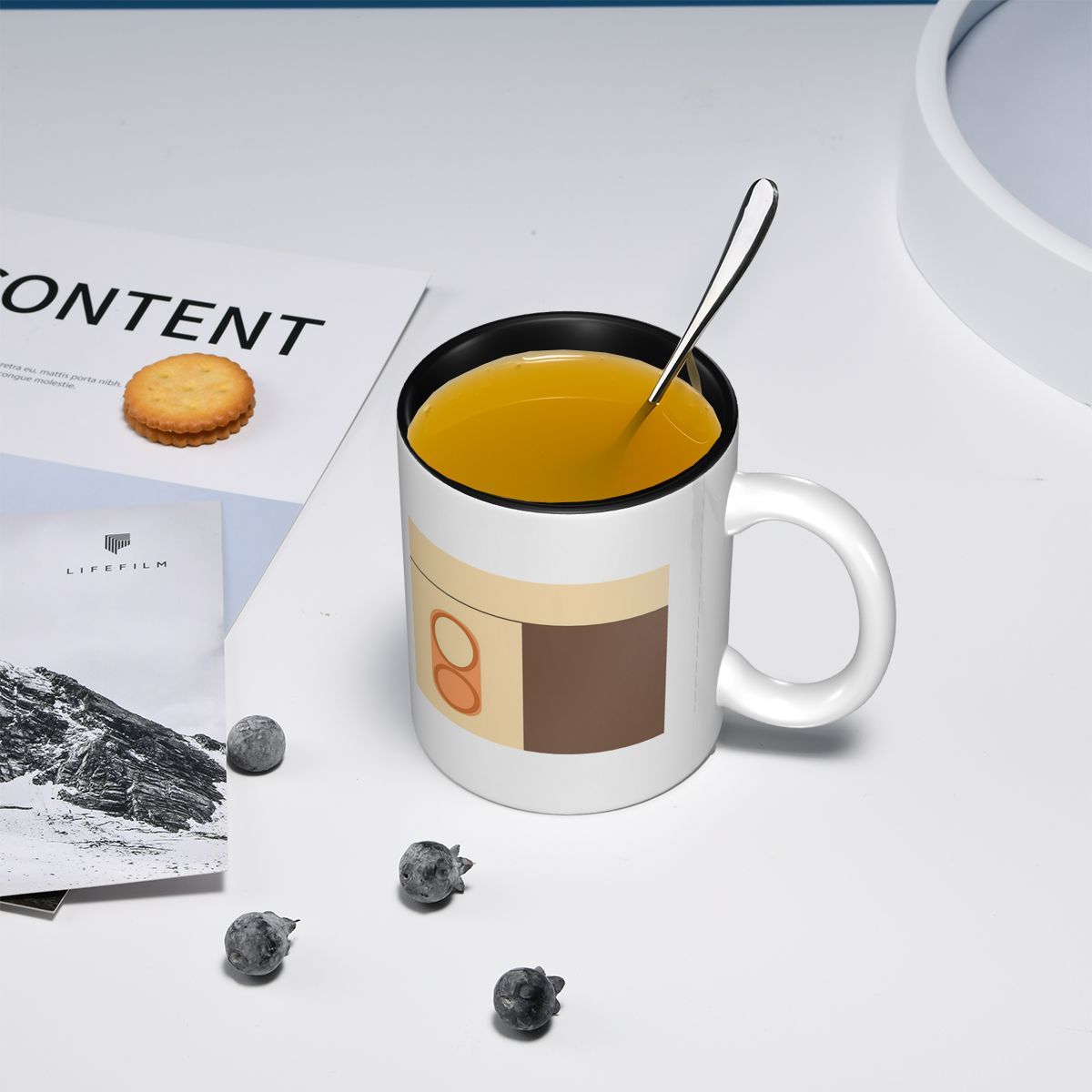 Taza icónica de Canberra con d - Coffee Tea Icon reseña y precio