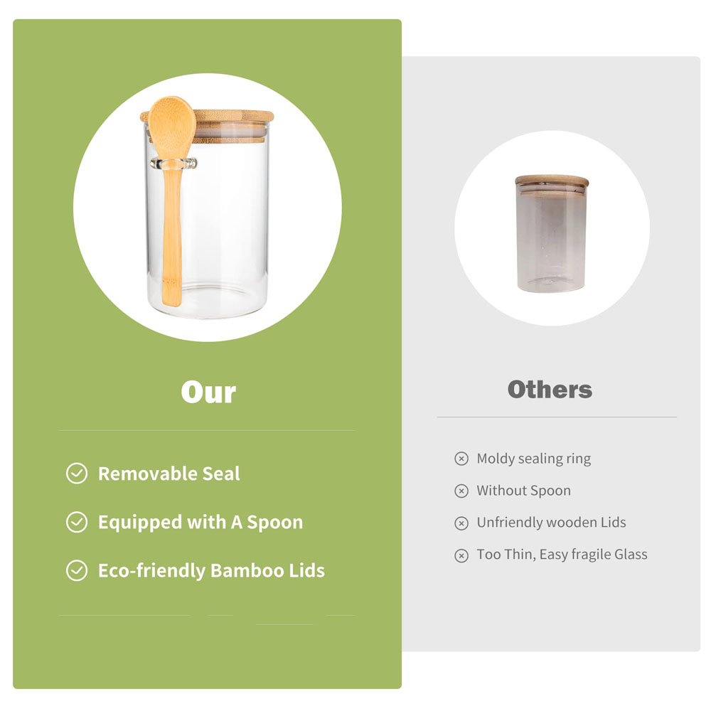 Recipientes de Plástico Hermét - Coffee Tea Sugar Canisters reseña y precio