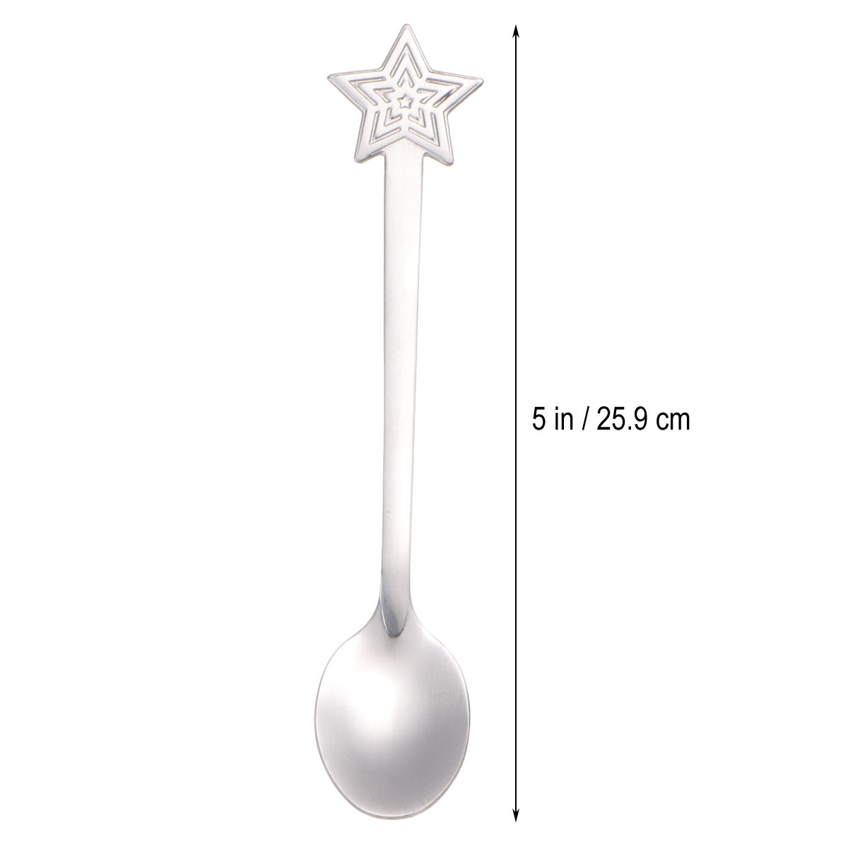 Juego de 5 Cucharas Navideñas  - Coffee Tea Spoon reseña y precio