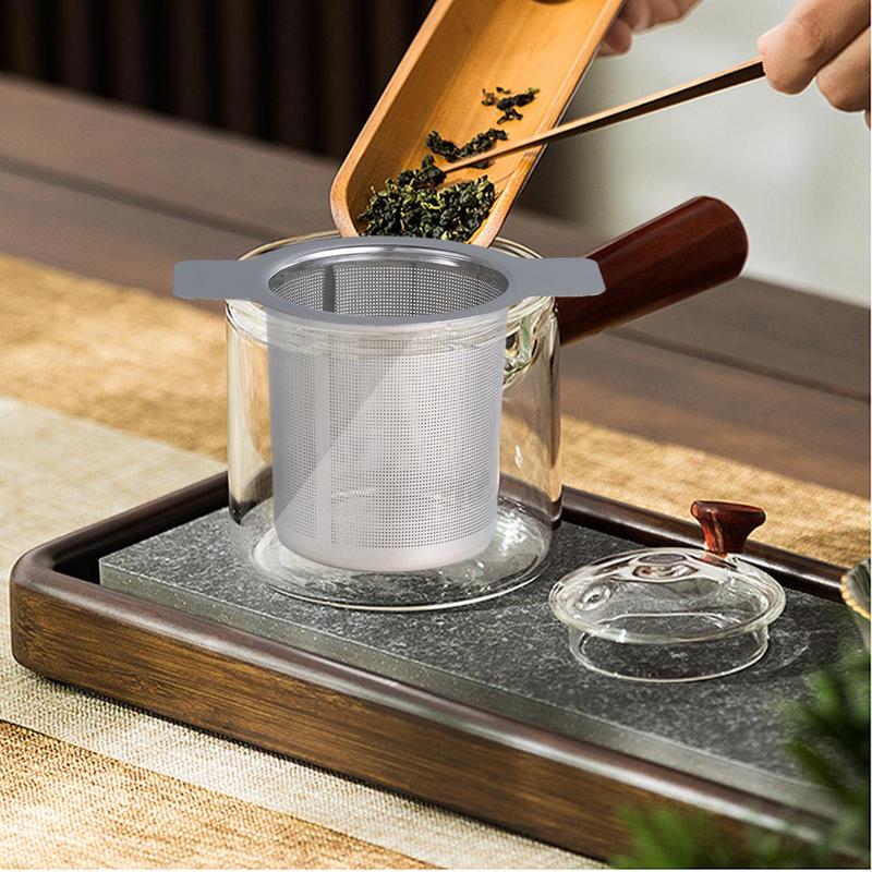 Colador Infusor de té de malla - Coffee Tea Leaf reseña y precio