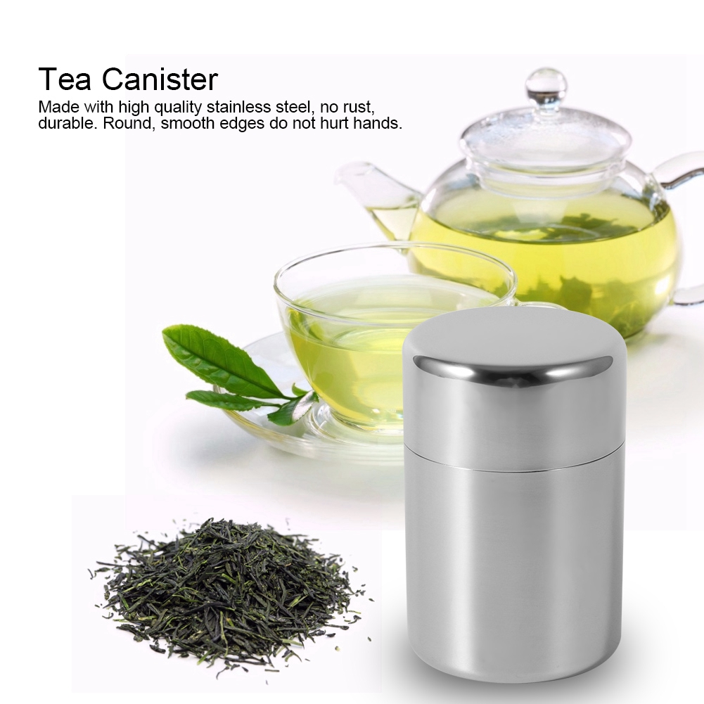 Recipientes de Acero Inoxidabl - Coffee Tea Sugar Canisters reseña y precio