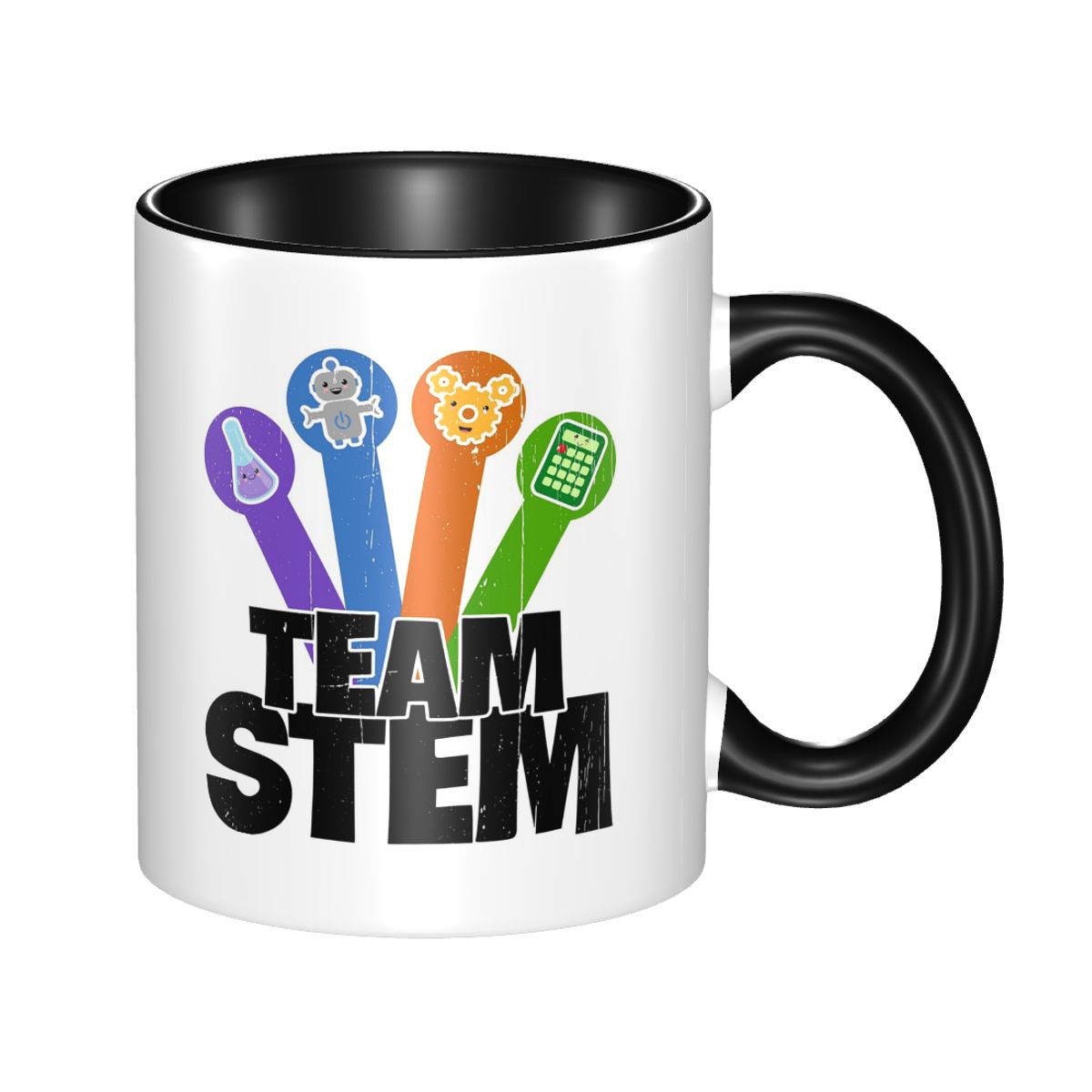 Taza de Cerámica Divertida con - Coffee Tea Icon reseña y precio