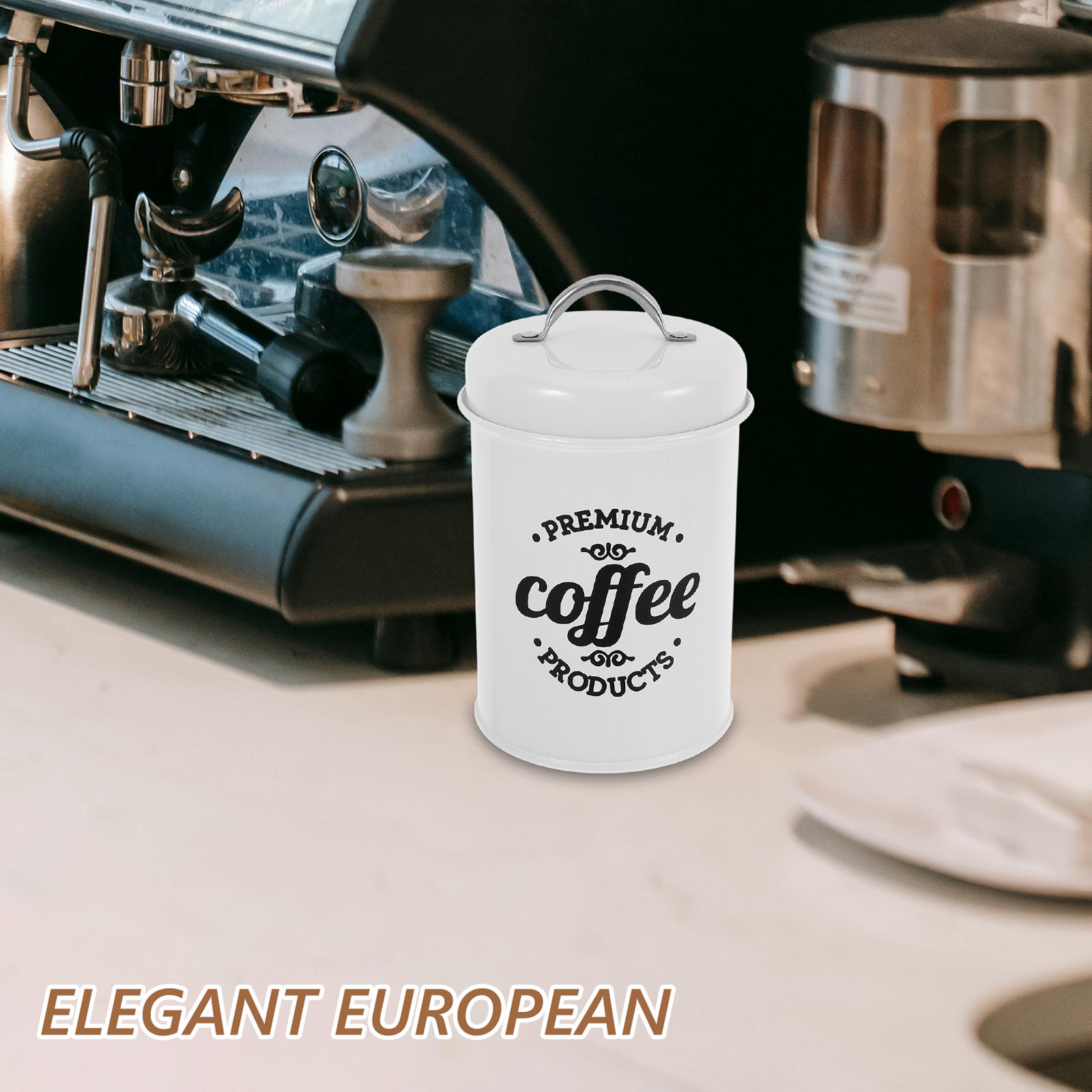 Juego de Recipientes Metálicos - Coffee Tea Sugar Canisters reseña y precio