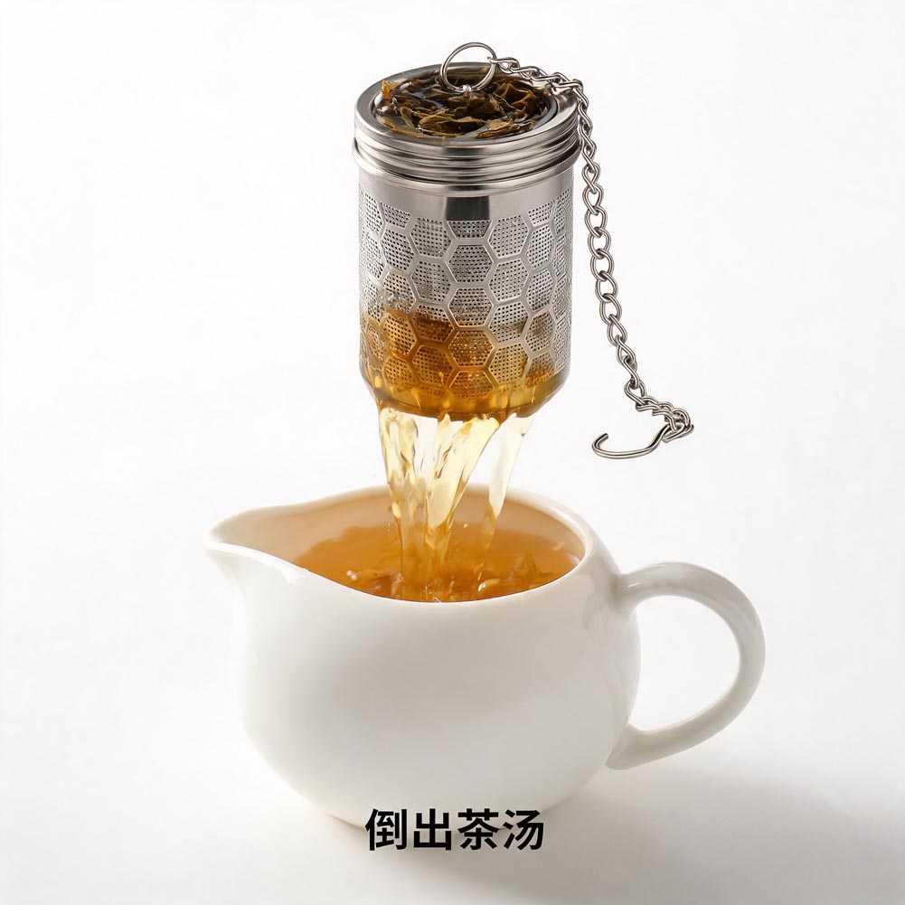 Colador de té de acero inoxida - Coffee Tea Infuser reseña y precio