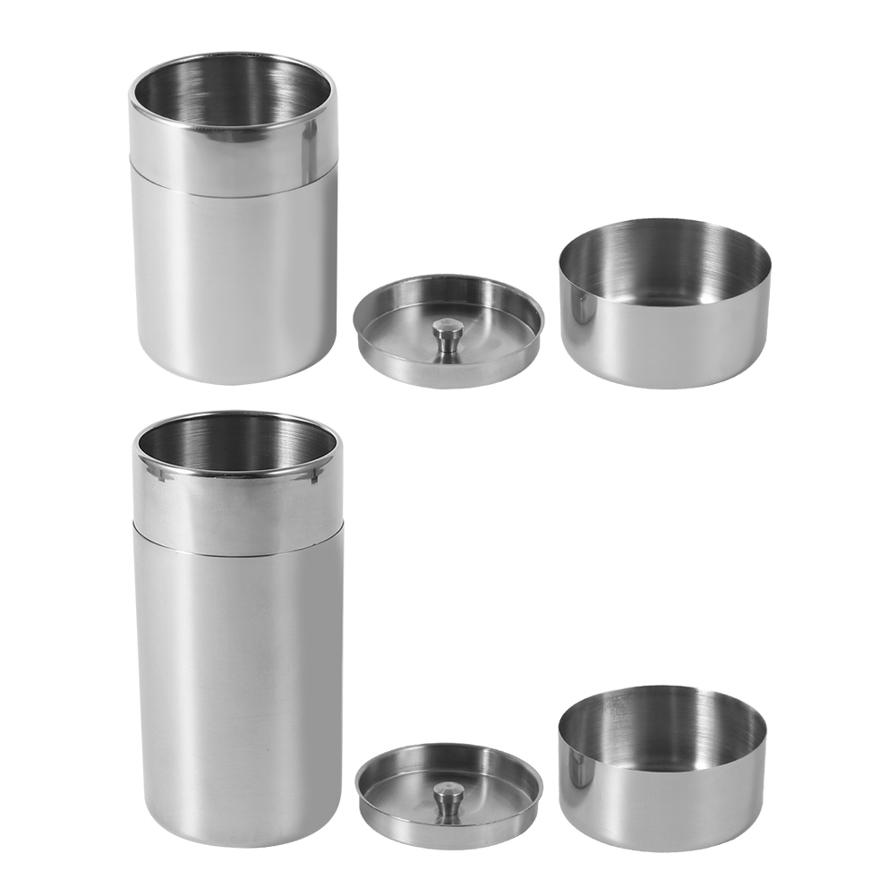 Latas de hojas de té de acero  - Coffee Tea Sugar Canisters reseña y precio