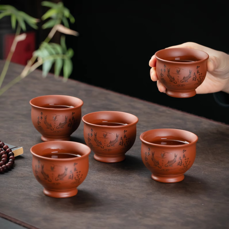 Taza de té de arcilla púrpura  - Coffee Tea Pictures reseña y precio