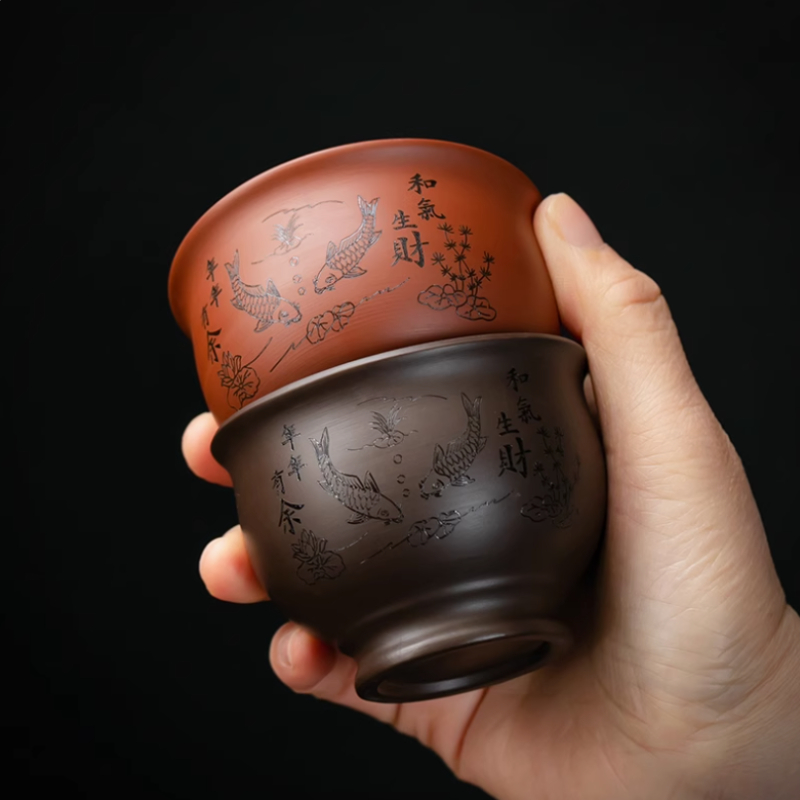 Taza de té de arcilla púrpura  - Coffee Tea Pictures reseña y precio