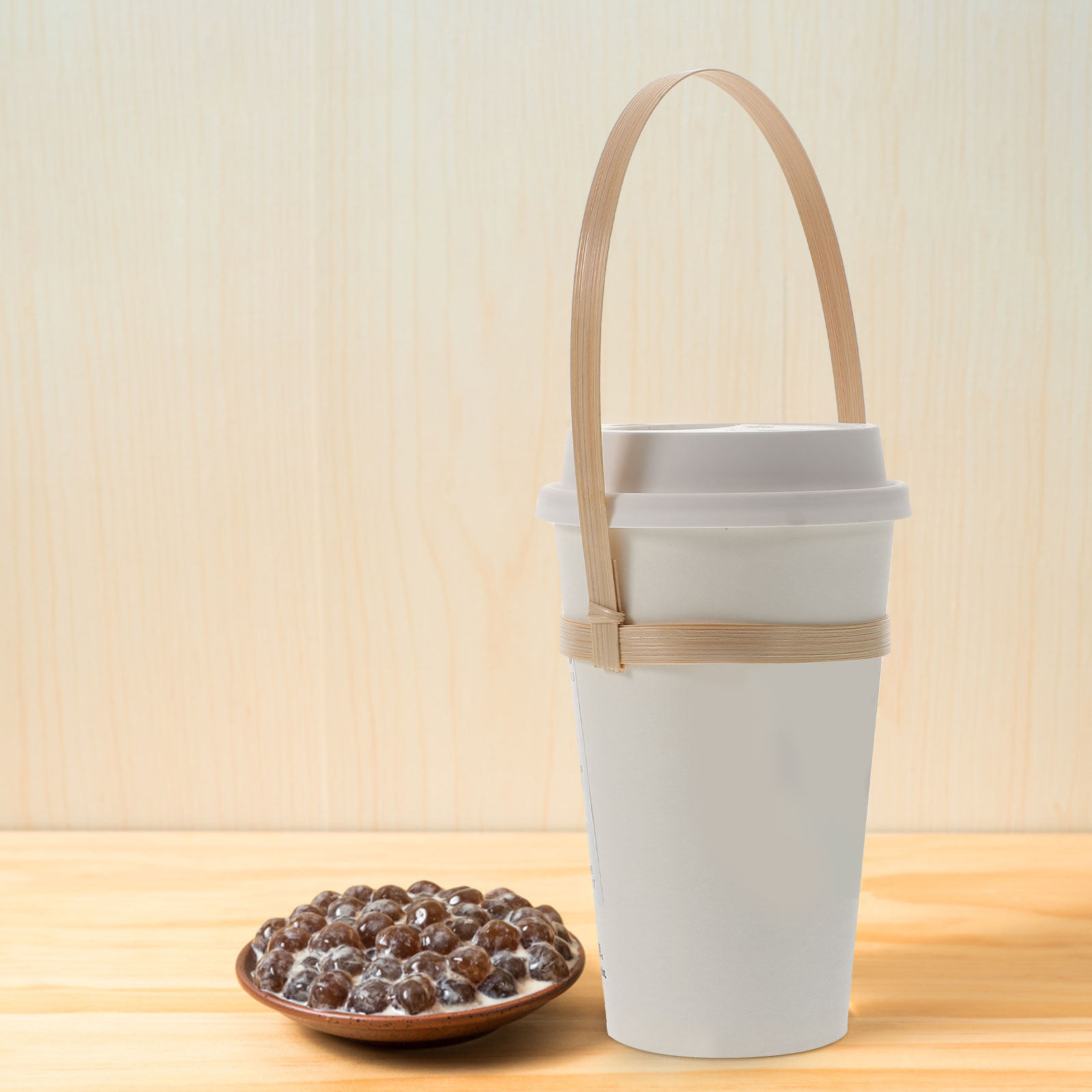 Portavasos de Bambú (10 Piezas - Coffee Tea Holder reseña y precio