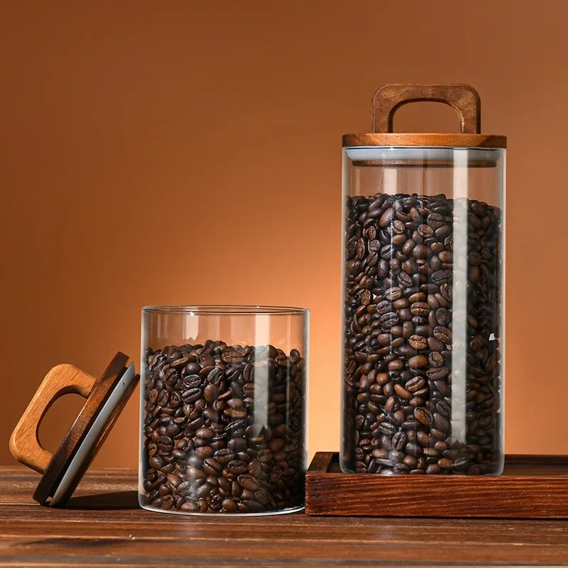 Tarro de vidrio transparente c - Coffee Tea Sugar Canisters reseña y precio