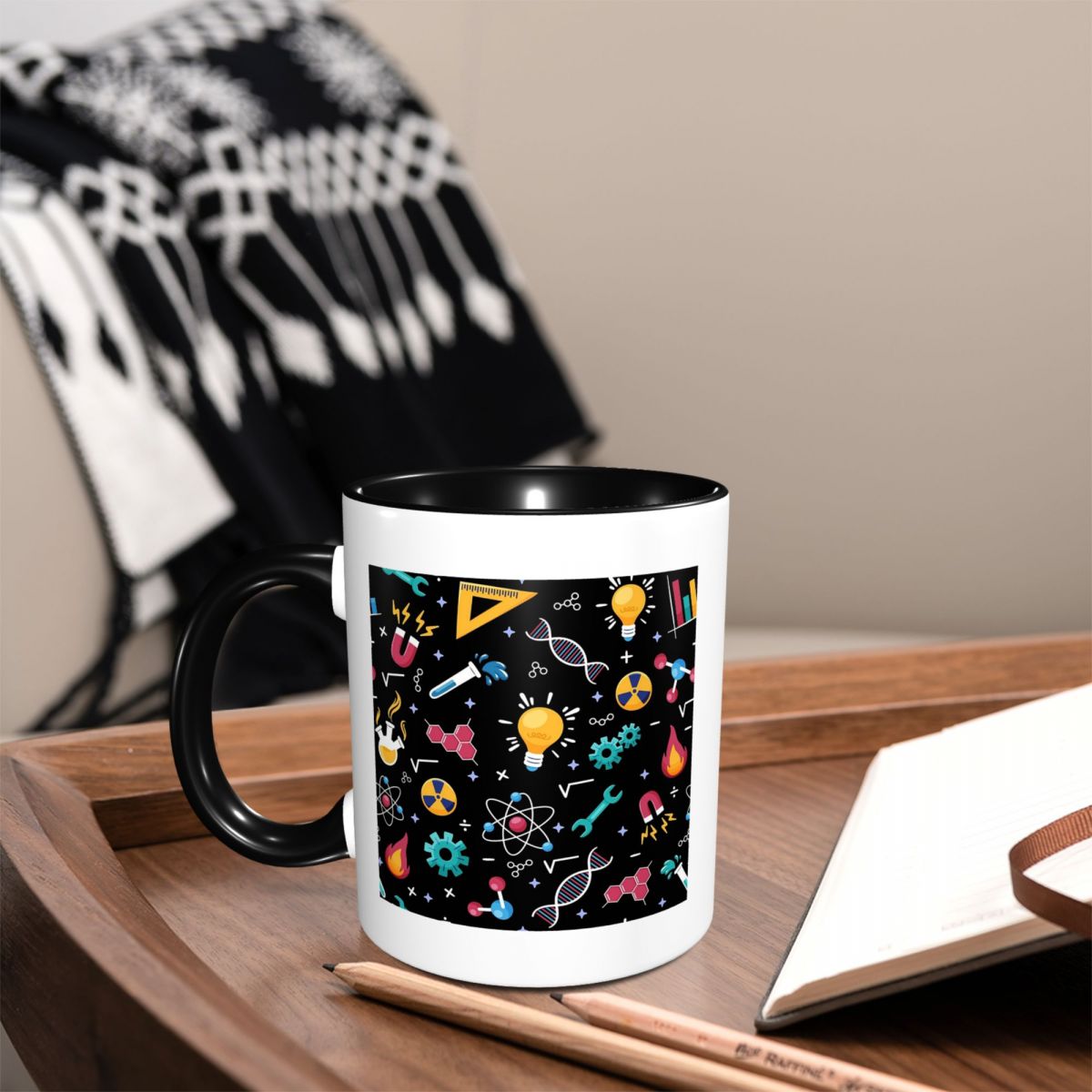 Taza de Cerámica con Iconos ST - Coffee Tea Icon reseña y precio