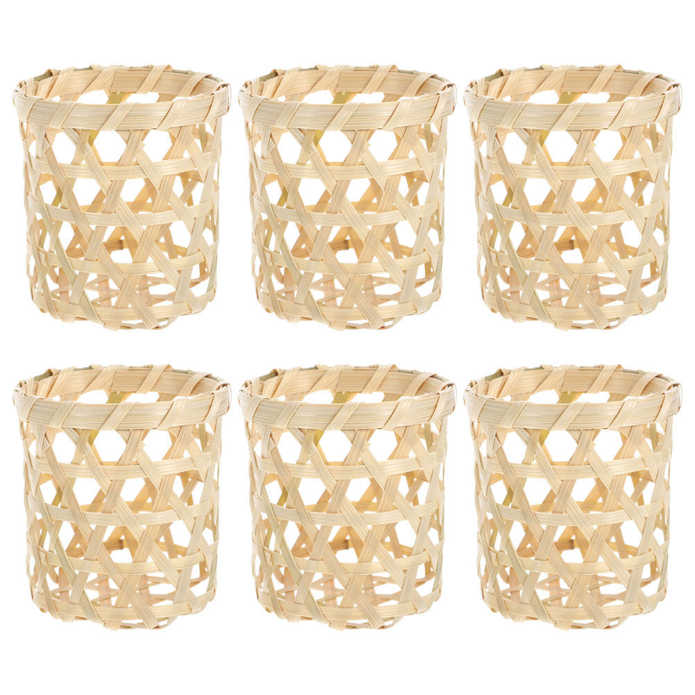 6 piezas de portavelas hechos  - Coffee Tea Holder reseña y precio