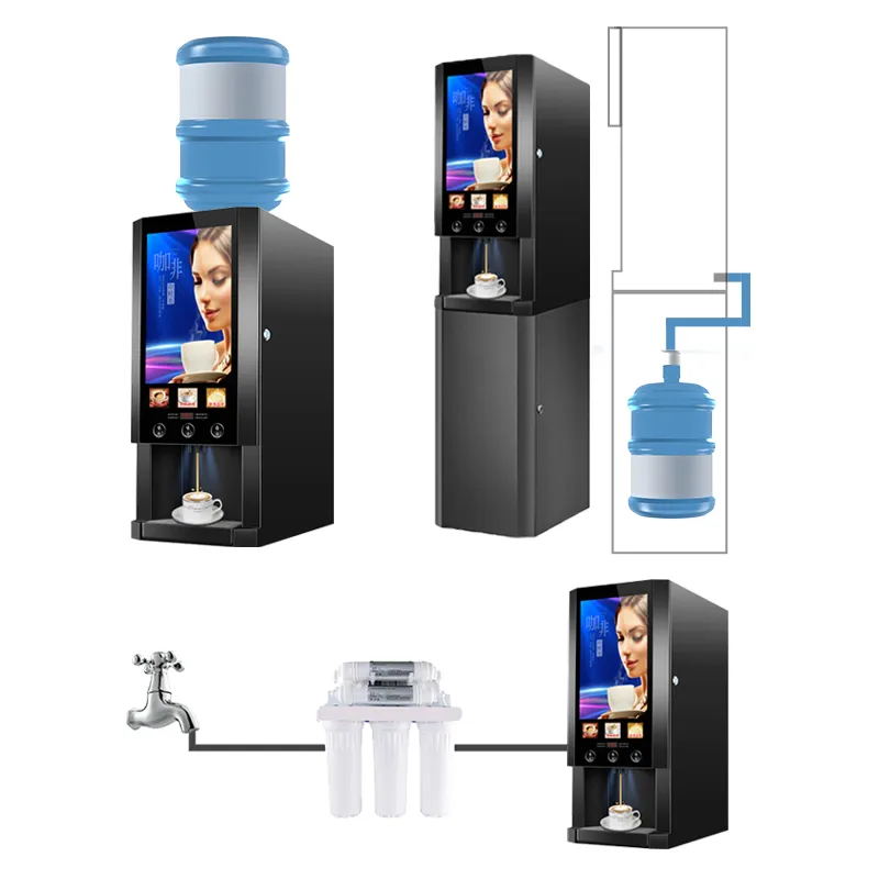 Máquina expendedora automática - Coffee Tea Vending Machine reseña y precio