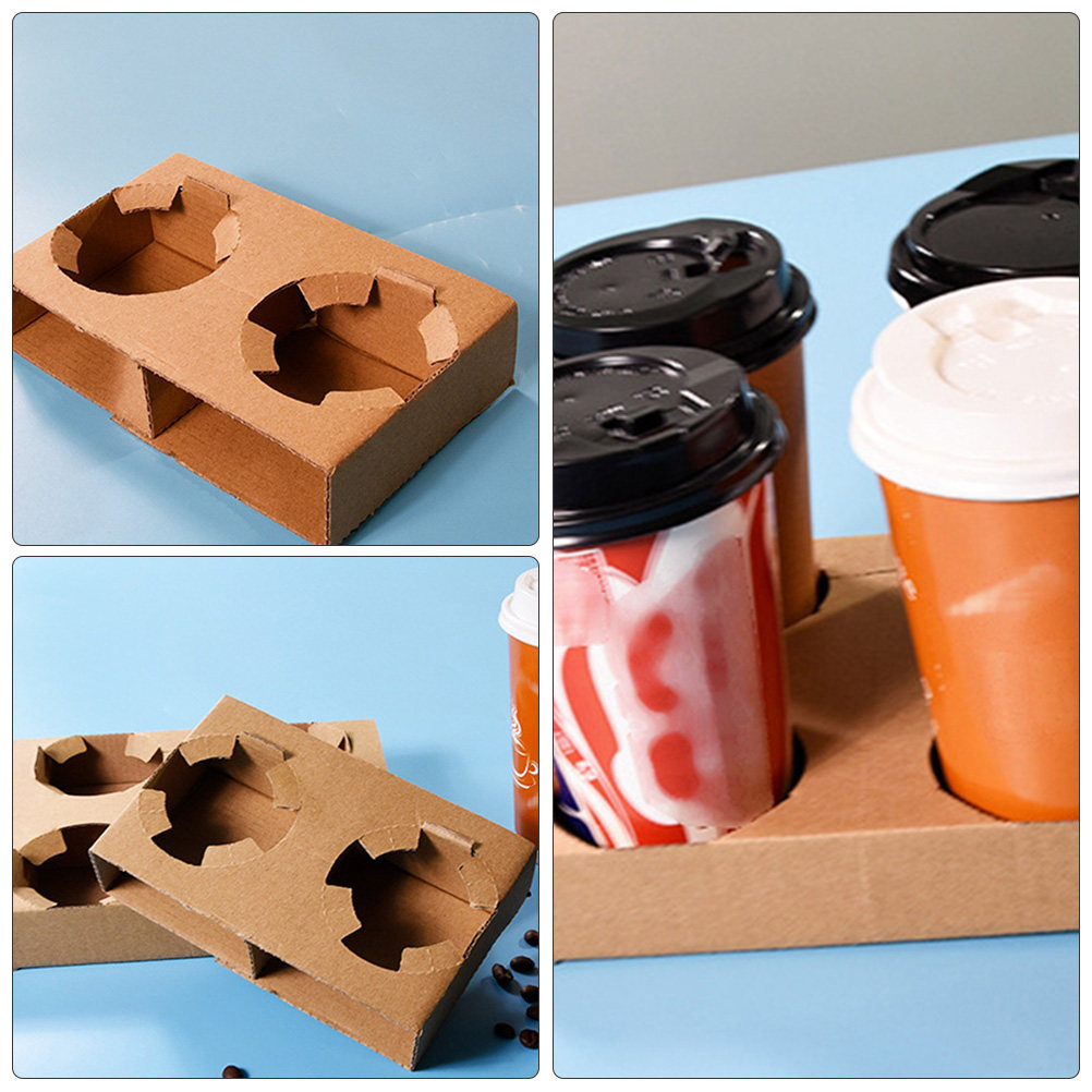 Paquete de 10 Portavasos de Pa - Coffee Tea Holder reseña y precio