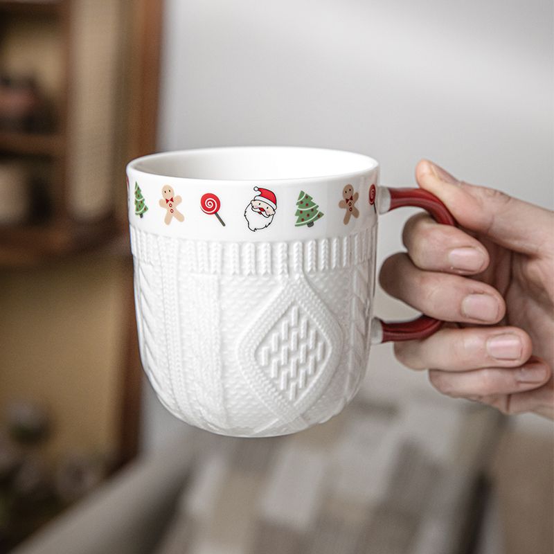 Taza de cerámica con suéter na - Coffee Tea Icon reseña y precio