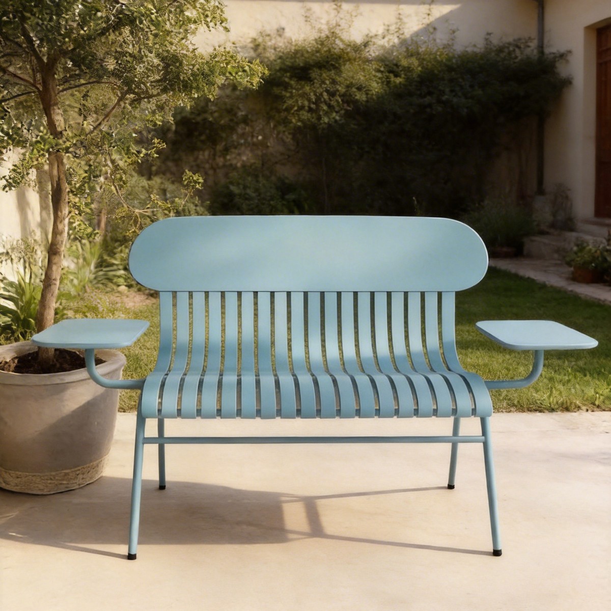Silla Doble para Exteriores HY - Coffee Tea Gardens reseña y precio