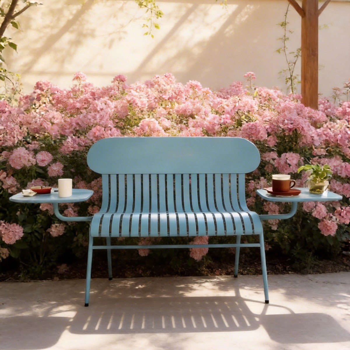 Silla Doble para Exteriores HY - Coffee Tea Gardens reseña y precio