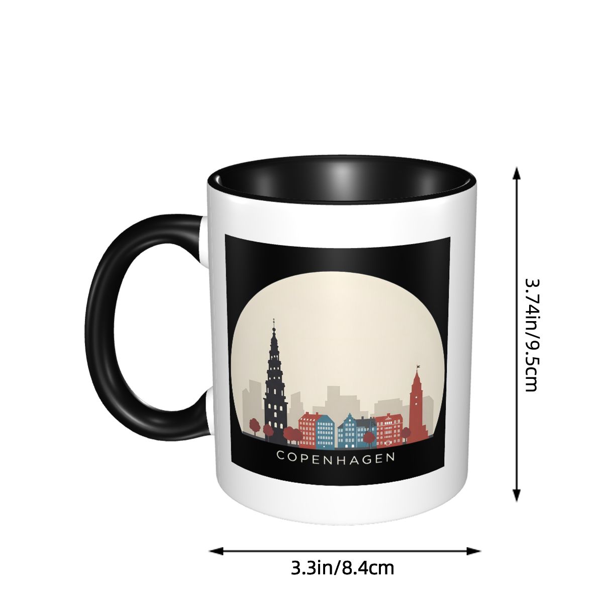 Taza de viaje con icono de Cop - Coffee Tea Icon reseña y precio