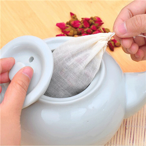 Bolsas de té de algodón de mus - Coffee Tea Gardens reseña y precio
